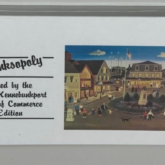 Kennebunk Maine Kennebunksopoly Board Game Kennebunk Chamber of Commerce 1st Ed - Picture 6 of 9